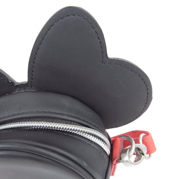 Minnie Mouse Child Purse With Adjustable Strap Minnie Face Zipper Closure - Picture 8 of 16